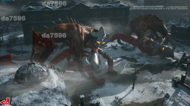 [日式3D/动态] 奥特之母紧缚折磨处刑 妖艶敗北動画集