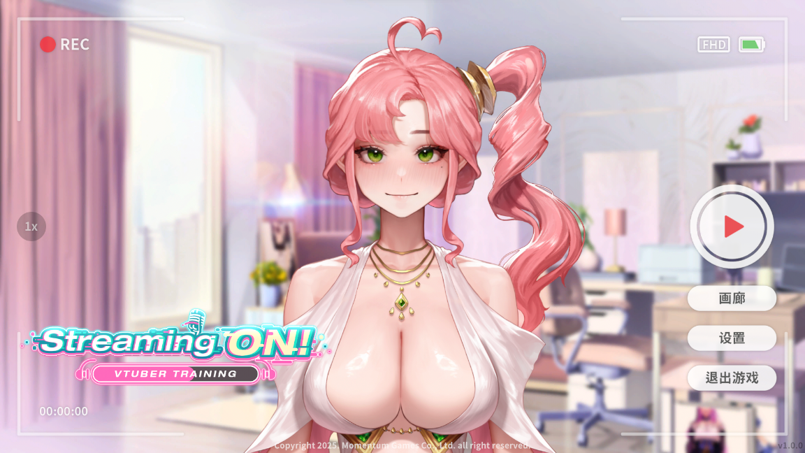 [SLG/官中/步兵/PC] Streaming ON! VTuber Training [536M]