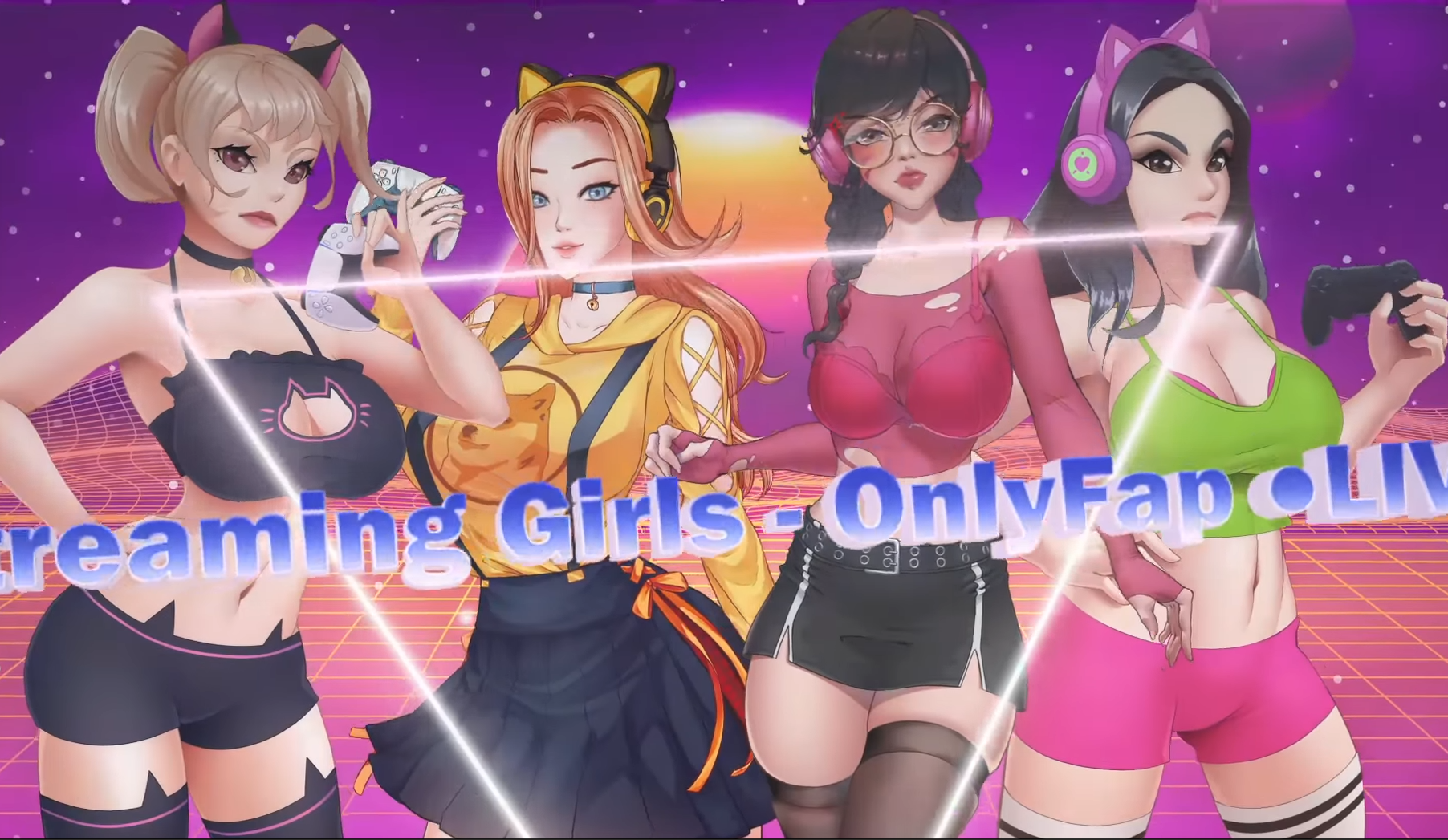 SLG/打砖块/英文流媒体女孩 - OnlyFap LIVE Steam官方步兵版 [OD/度盘](800M)