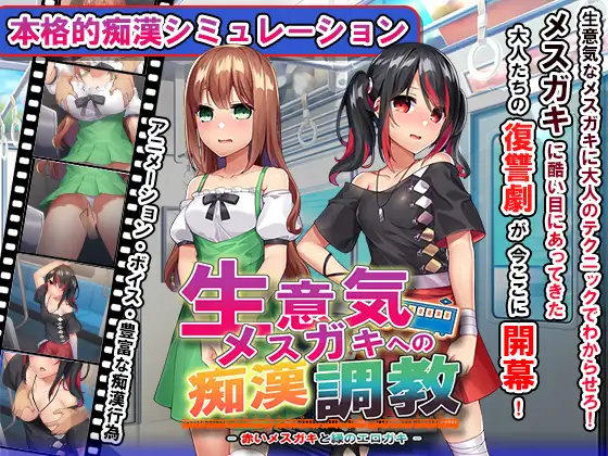 [PC/SLG/动态/生肉] おさわり痴漢列車! 生意気メスガキを羞恥調教 [免安装硬盘版][日文][RAR 407MB]