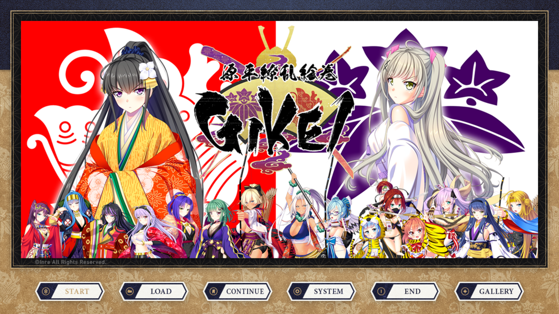 [PC/ADV/AI汉化]源平繚乱絵巻 -GIKEI-[4.09G/OD/BD/BH]