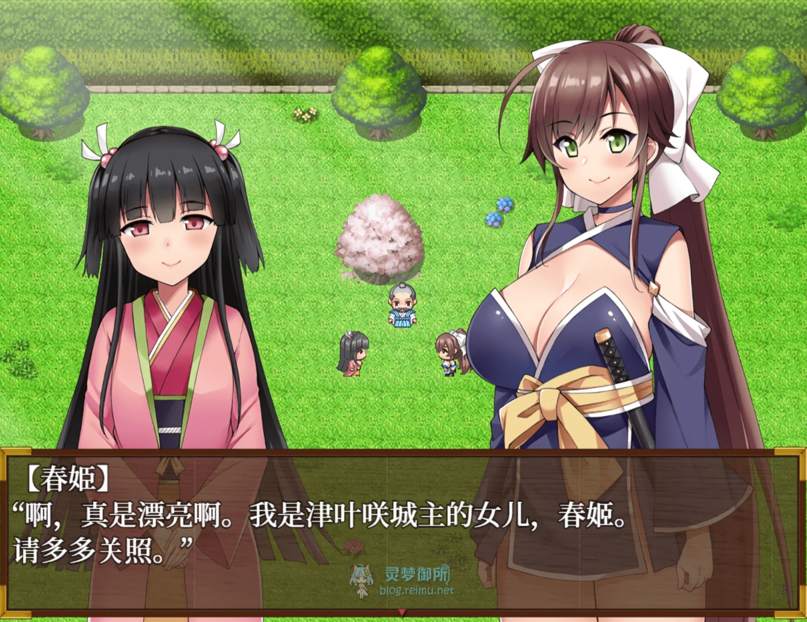 女忍樱花淫荡陷阱洞窟画卷[PC/rpg/汉化]