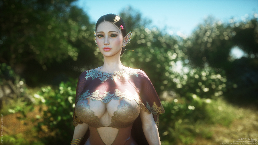 [CG图集/1080HD/步兵] 奴隶精灵ELF SLAVE 1-6