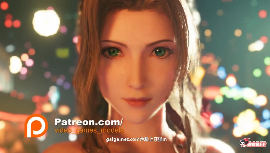 3D极品/全动态FF7重置最美爱丽丝同人HOT AERITH 专辑1080HD版[全步兵/2G]