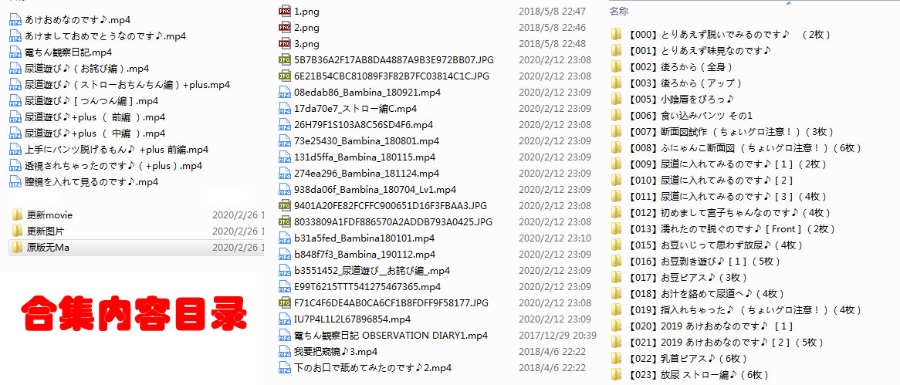 [3D/补档/全动态]Bambina大师：神级芒果3D作品2020新大合集！[极品★超细致器官/1.8G]