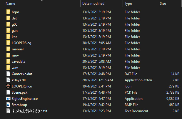 [PC/ADV/全年龄/生肉][KEY] LOOPERS [本體+CG包][繁中/英文][.7Z 1.62G]

