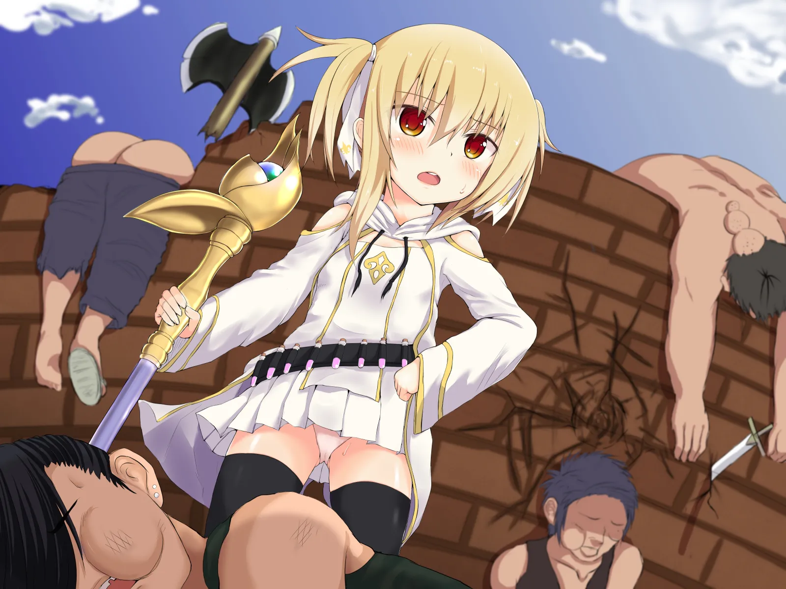 (同人CG集) 魔法少女アイリ-生意気泥棒娘にお仕置き|(同人CG集) 魔法少女爱莉-对嚣张小偷娘的惩罚