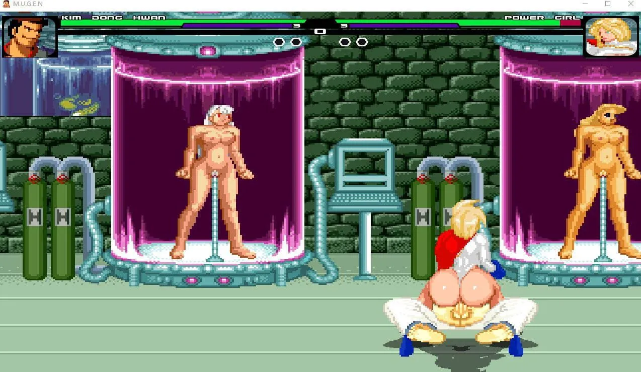 【PC/ACT/英文生肉】全女格斗 2023 ---MUGEN  mingxuan520整合版