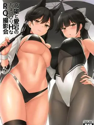 (COMIC1☆15) 高雄と愛宕のちょっぴりHなRQ撮影会 (アズールレーン) [中国翻訳]|(COMIC1☆15) 高雄与爱宕的略带H感的赛车女郎摄影会 (碧蓝航线) [中国翻译]