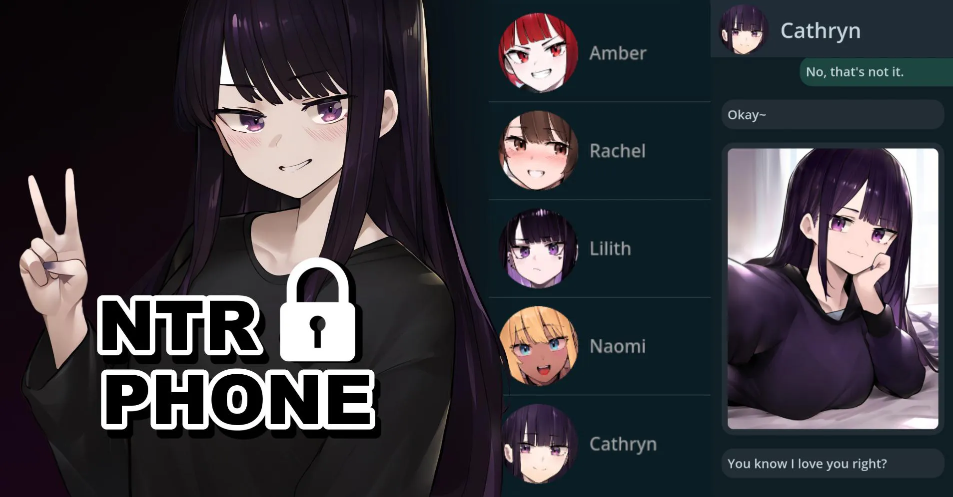 【SLG/NTR/官中/PC+安卓/全动态/无修正】NTR Phone V0.36.0【1G】