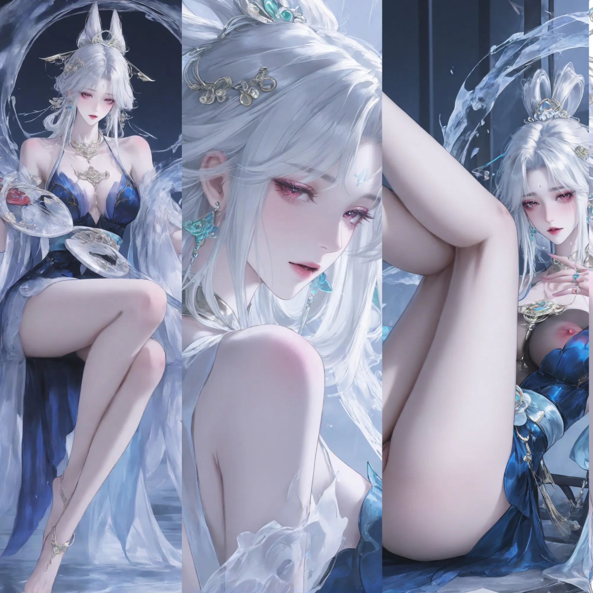 AI图包 太极八荒 嫦娥落星盏