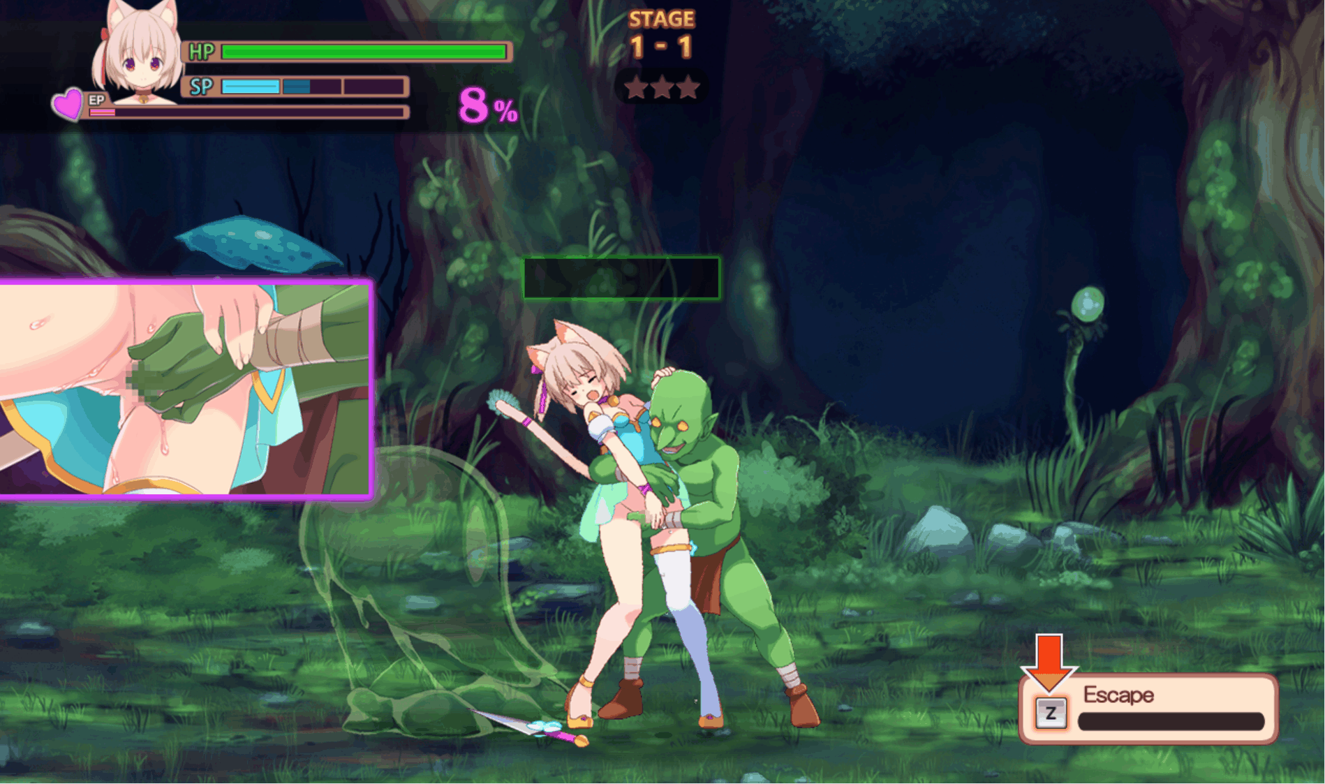 贝尔海姆的迷途猫【PC/日系ACT/战斗/异种/精品/动态/生肉】