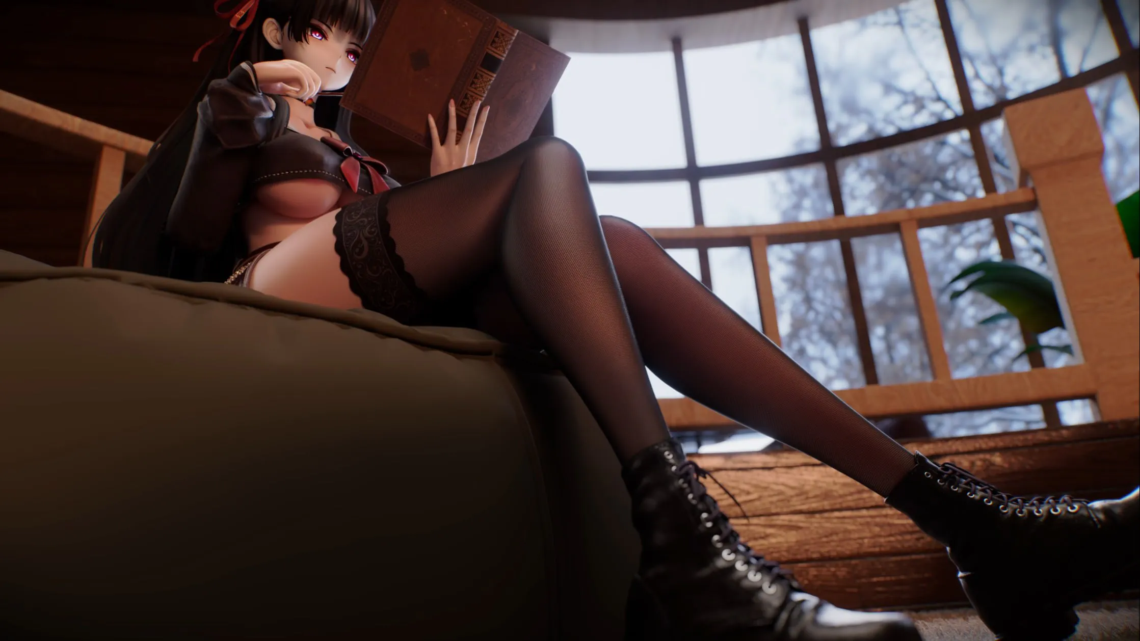 【3D同人/鸣潮】千咲的黑丝脚脚好好吃啊🥵嘶溜嘶溜~【950M/UC/度盘】