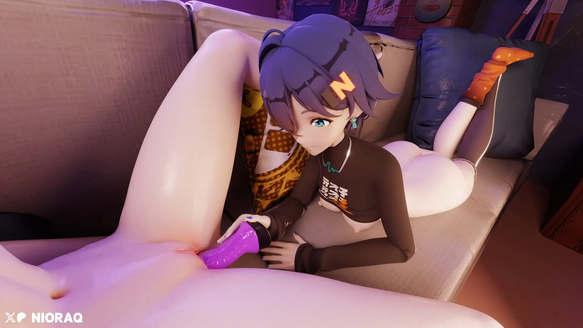 【3D动画/无修/百合】【NIORAQ】26.02.12期 绝区零|铃|扳机【1V/321M】