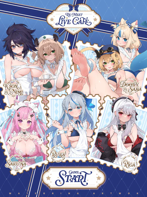 [新作SLG/全动态/步兵] 再次邂逅咖啡厅 ReMeet Live Cafe ~ 官方中文步兵版