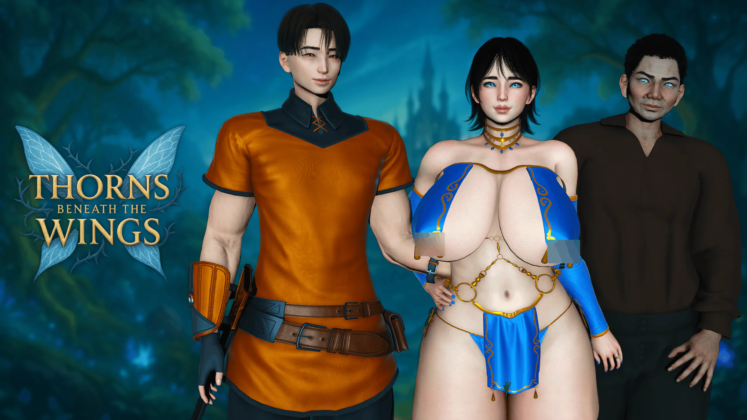 [奇幻SLG/堕落/NTR]荆棘之翼/羽翼之下的荆棘 Thorns Beneath the Wings V0.15 汉化版[PC+安卓/5.79G/迅雷/度盘]