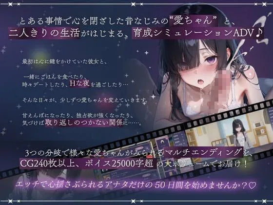 [ADV汉化PC] 与孤独少女的50天 After ～甜蜜冬假 孤独少女との50日間After 〜あまあま冬休み [FM/BD 2G]