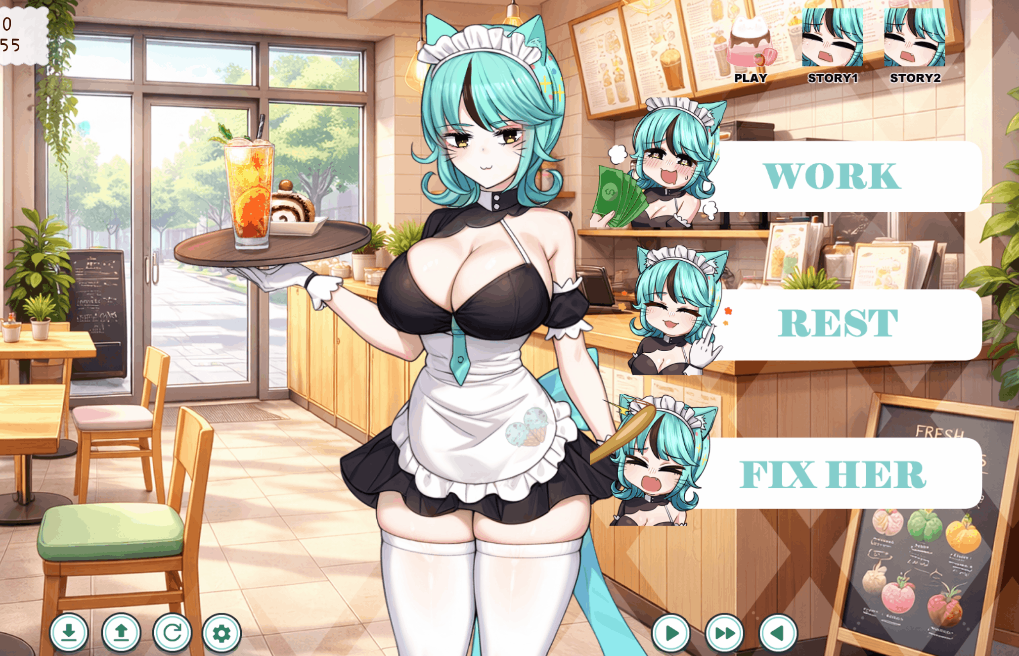 人外美少女体液饮料店【PC/安卓直装/日式SLG/新作/纯爱/养成/经营/魔物/动态/官方中文】