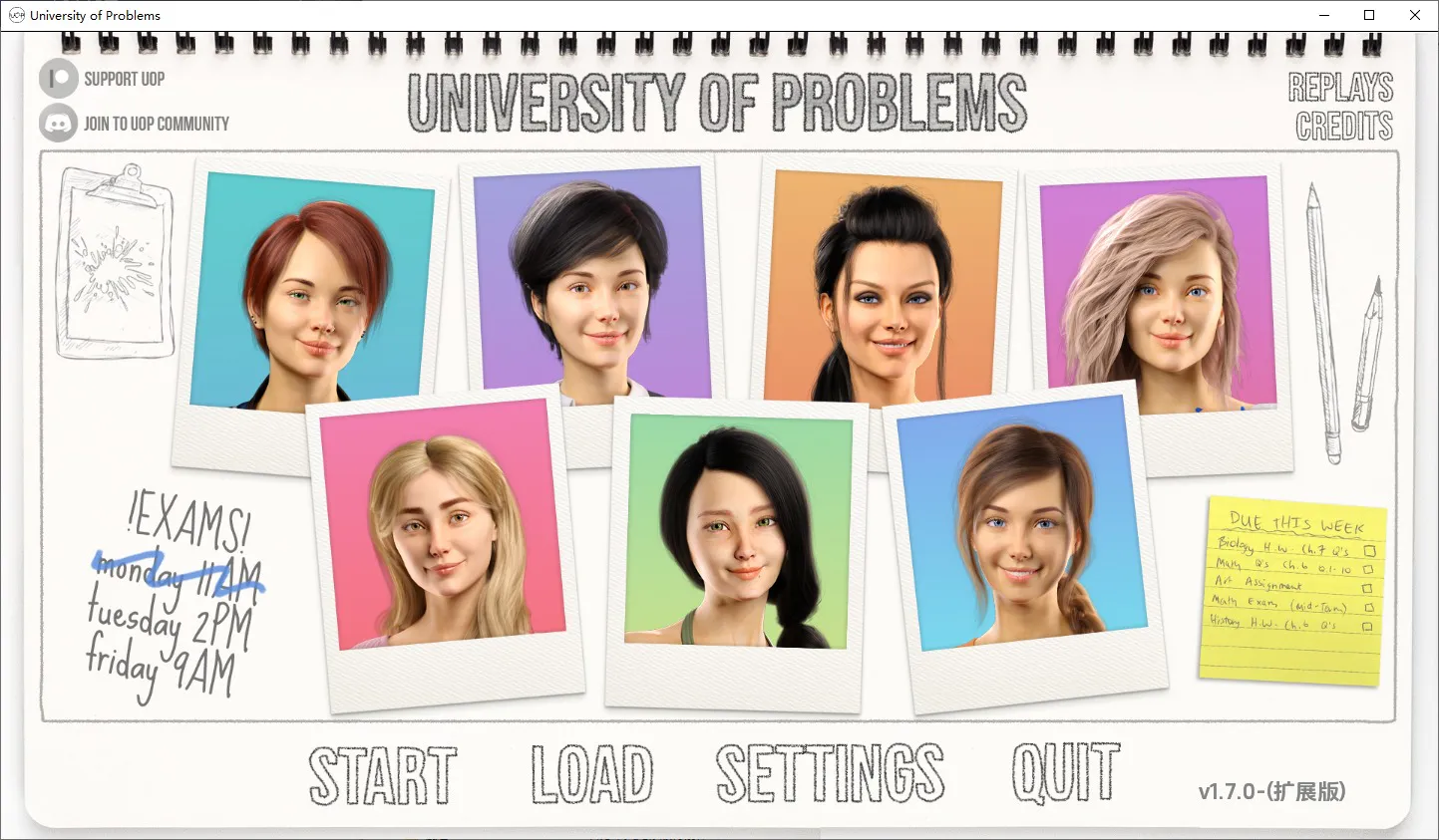 A10406[SLG/汉化]问题大学学院情缘UniversityofProblemsv1.7.0ExtendedPC+安卓汉化版[16G]