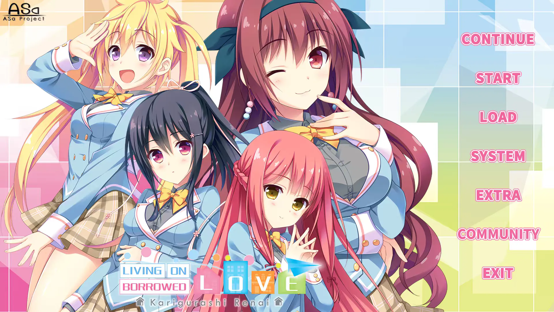 [日式ADV/英文/CV] 寄宿之恋 かりぐらし恋愛 Steam官中步兵版+全CG存档 [3.10G]