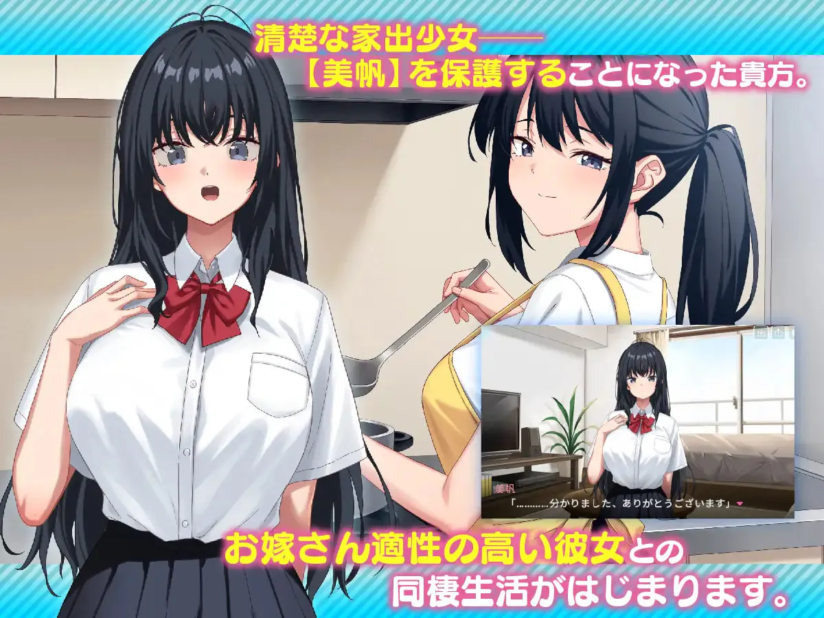 [RPG/PC] 捡到了离家出走的女孩 家出娘、拾いました。v1.05 日文生肉 [2.62G]