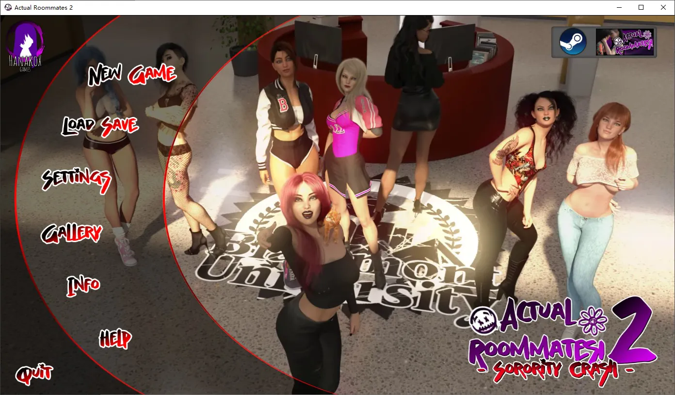 A10729[SLG/汉化]实际室友2-联谊会崩溃ActualRoommates2-SororityCrash[Ch.1Public]PC+安卓汉化版付前作[4.8G]