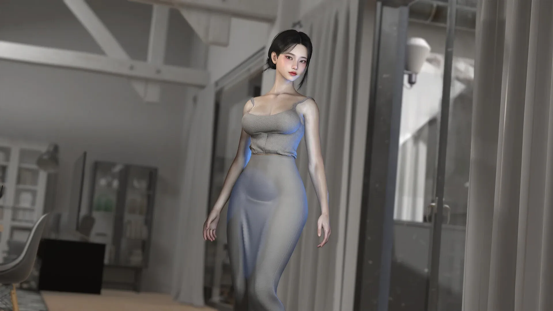[双端/3D/欧美/SLG/后宫/出轨]禁忌之念/禁忌思想 Forbidden Thoughts 第一章完结版 V0.4.5