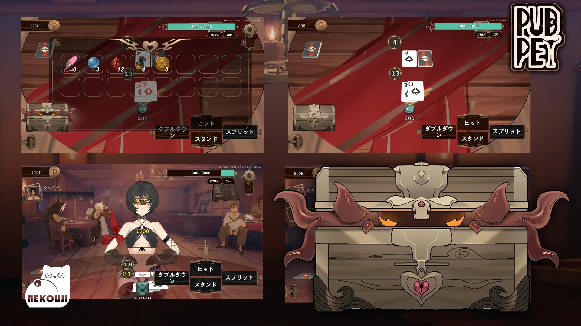 【安卓/PC】[SLG/卡牌/动态/全CV] 酒吧宠物（PUBPET）v1.01 官方中文正式版+存档 【833M】