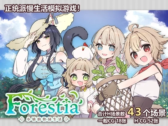 更新[爆款SLG/兽娘/后宫] Forestia～小镇的牧场物语生活～（フォレスティア～ちいさな町の牧場ライフ～）v1.4.1 官方中文+DLC+存档 【安卓模拟器/PC-1.2G】