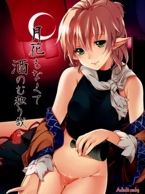 (C82) 月花もなくて酒のむ独り哉 (東方)