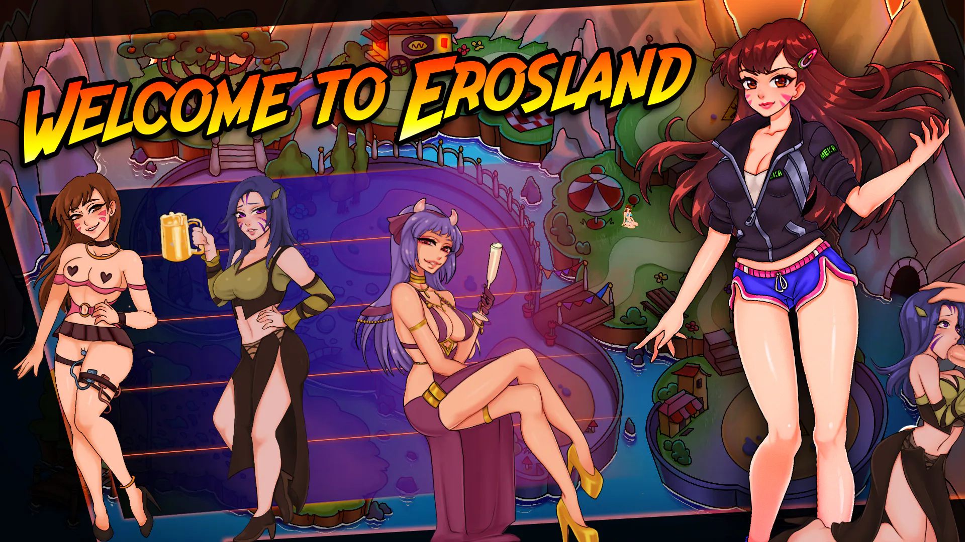 [沙盒SLG/经营/冒险]欢迎来到爱神大陆 Welcome to Erosland v1.0完结 AI汉化版[PC+安卓/575M/迅雷/度盘]