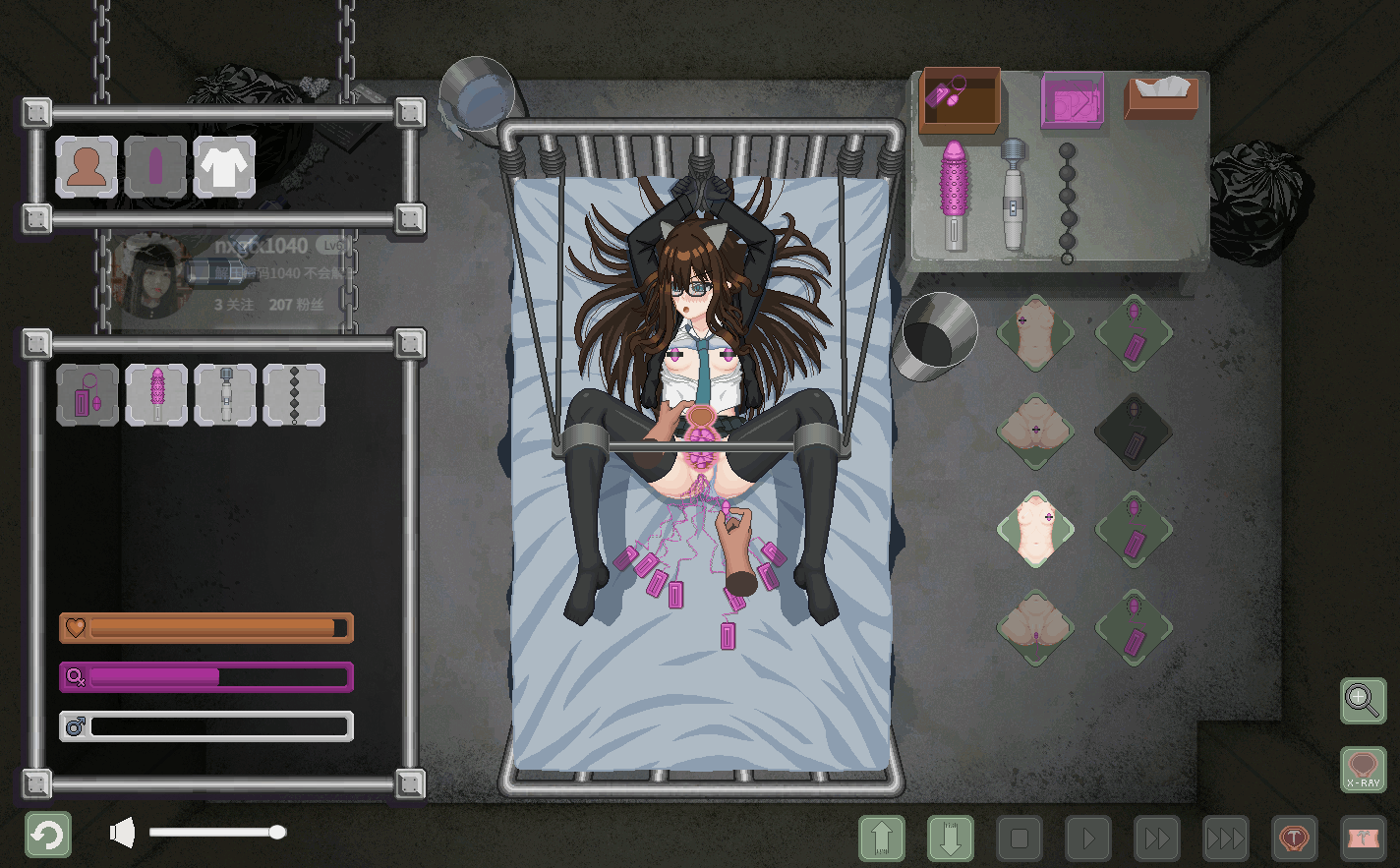 【SLG/动画/触摸/凌辱/拘束】林中小屋 V2.11 正式版[生肉/300M]