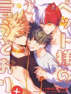 [MHA][轟出勝]ペット様の言うとおり（聽寵物的話）（爆豪胜己+轰焦冻x绿谷出久）