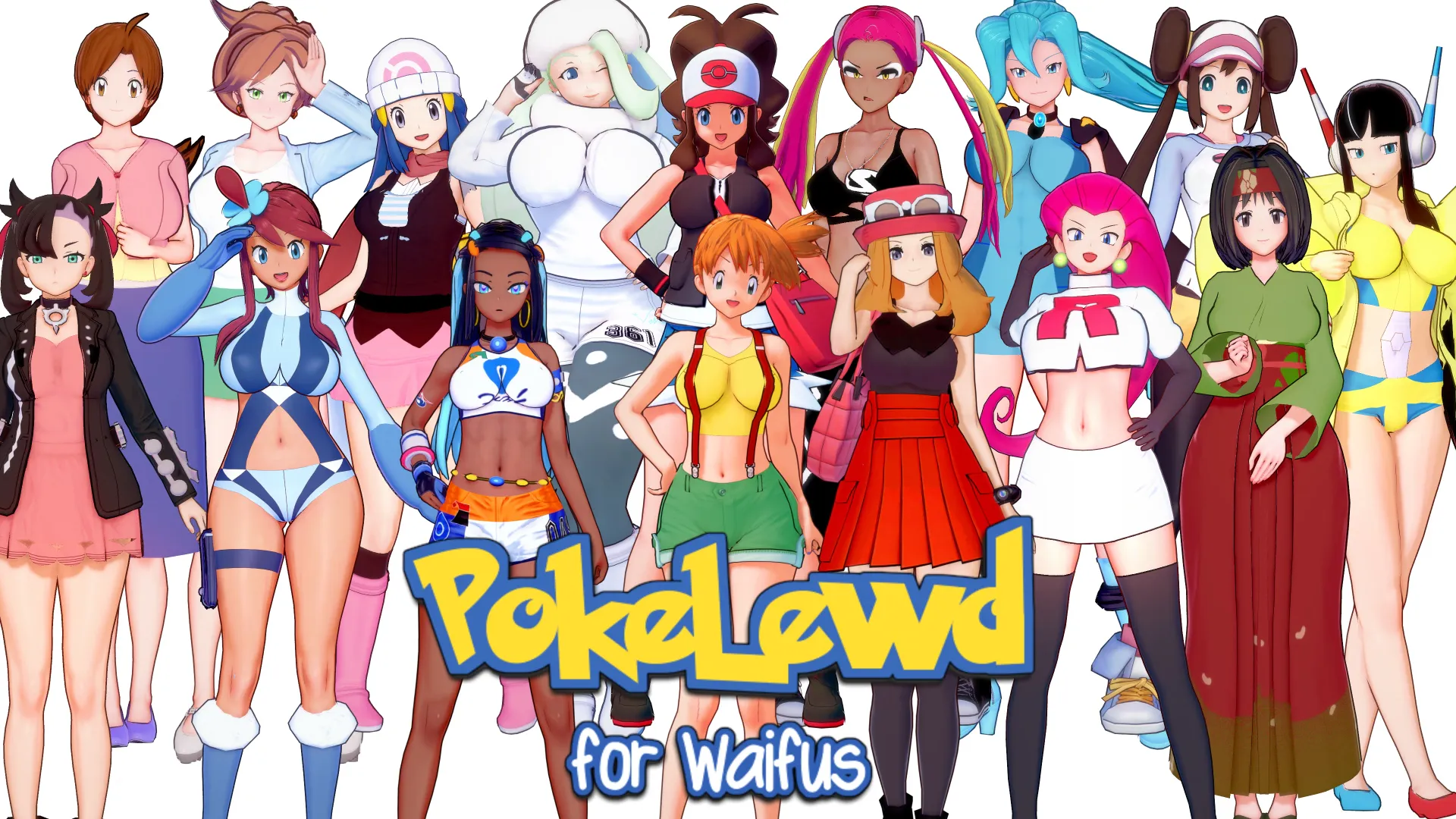 [同人SLG/冒险/熟女]色色宝可梦：为老婆们而生 PokeLewd: For Waifus v0.9d 汉化版[PC+安卓/2.85G/迅雷/度盘]
