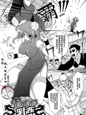 中華的乳姦 (怪盗ブルーライスチャイルド) [中国翻訳] [DL版]