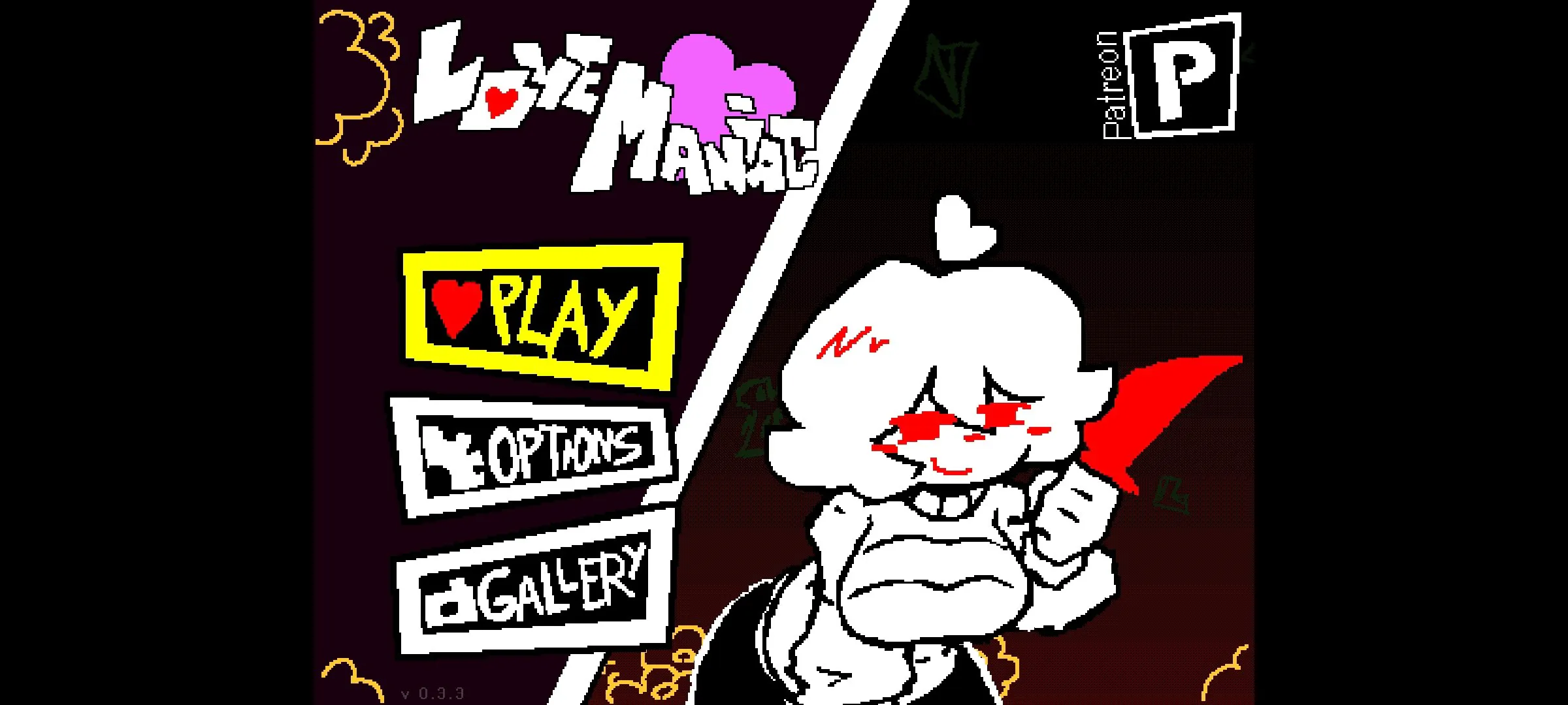 LoveManiac v.0.3.4 双端【104MB】度盘＋PikPak 传说之下同人